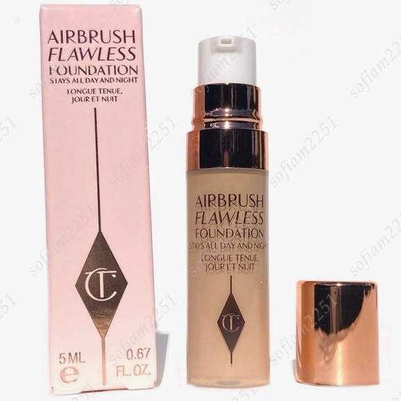 💖NEW!💖Charlotte Tilbury Airbrush Flawless Finish Foundation BNIB! - Picture 3 of 11